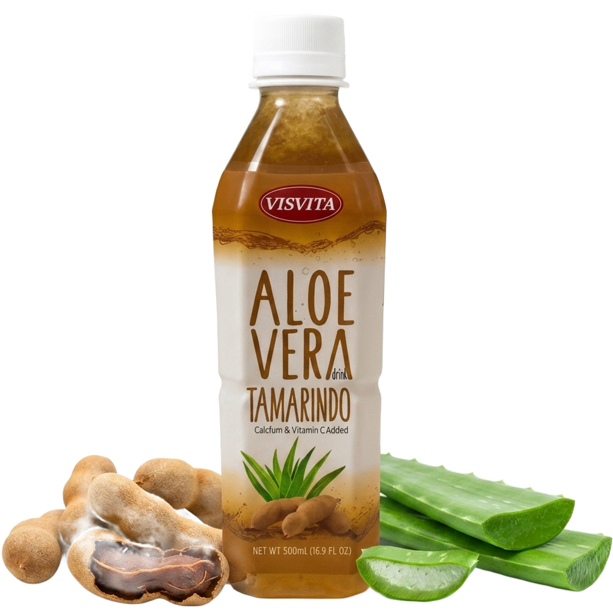 VISVITA Aloe Vera Tamarindo with fresh tamarind and aloe