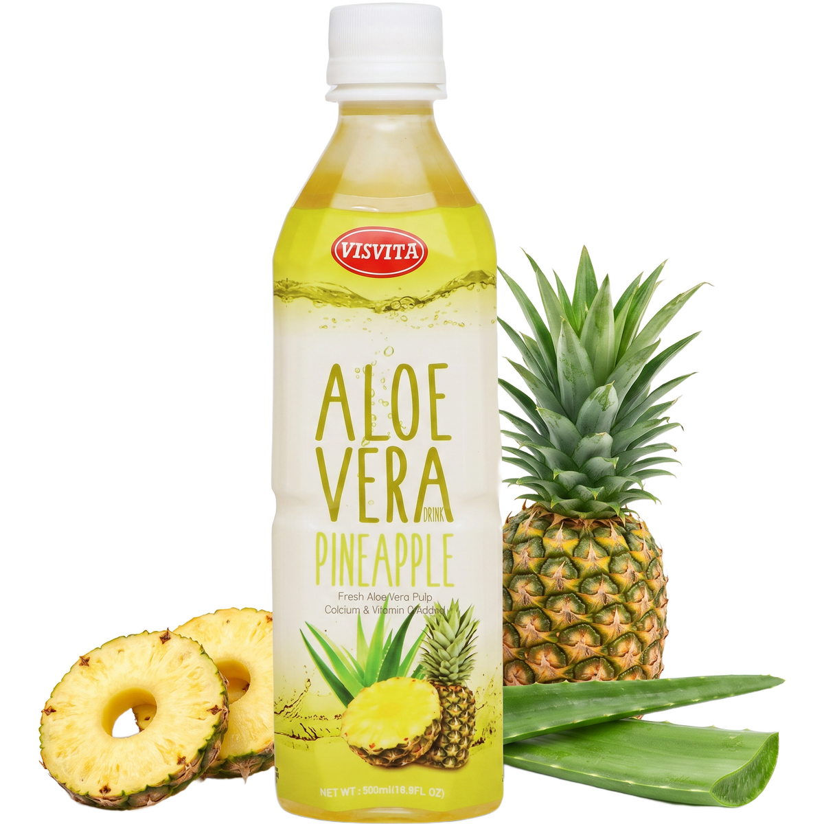 VISVITA Aloe Vera Piña with fresh pineapple