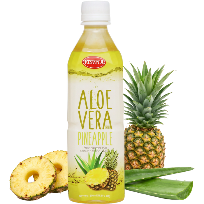 Aloe Vera Piña (Pineapple) · 20-Pack (16.9 oz)