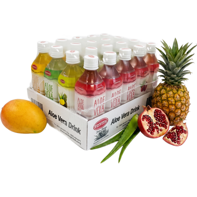 Aloe Vera Variety Pack · 20-Pack (5 of Each Flavor)