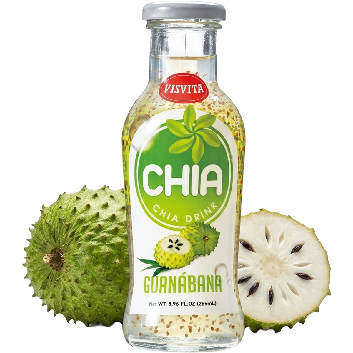 VISVITA Chia Guanabana with fresh guanabana