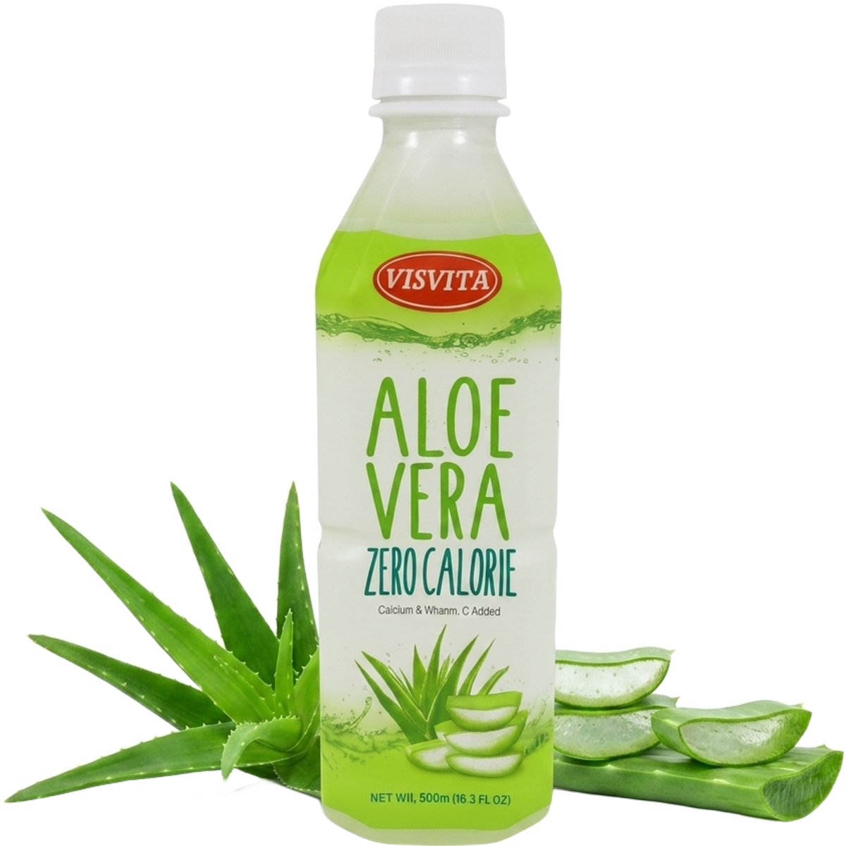 VISVITA Aloe Vera Zero Calorie with fresh aloe