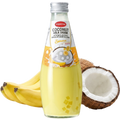 VISVITA Coconut Milk Banana with fresh banana and coconut